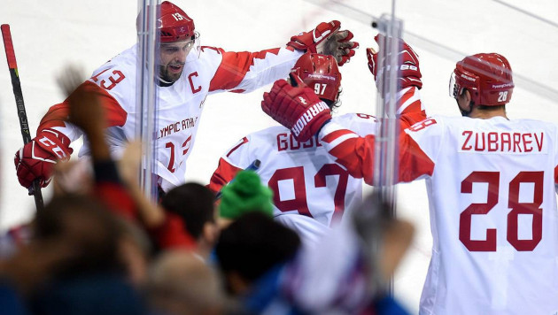 Две шайбы за 30 секунд вывели сборную России по хоккею в финал Олимпиады-2018