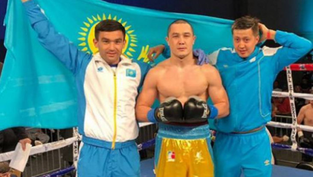 Чемпион WSB в составе "Астана Арланс" дебютировал на профи-ринге нокаутом в первом раунде