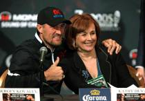 Сергей Ковалев и Кэти Дува. Фото с сайта Orange County Register