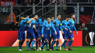Футболисты "Арсенала" обыграли "Милан" в гостевом матче 1/8 финала Лиги Европы