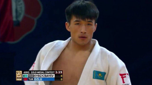 Казахстанец Кыргызбаев стал победителем Гран-при по дзюдо в Марокко