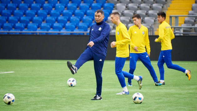 Прямая трансляция матча молодежных сборных Казахстана и Франции в отборе Евро-2019