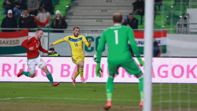 Сборная Казахстана проигрывает Болгарии после первого тайма товарищеского матча