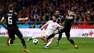 Сборная Аргентины без Месси проиграла Испании со счетом 1:6 и повторила личный антирекорд