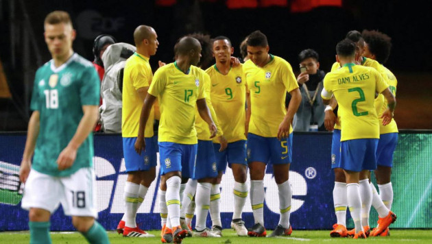 Бразилия победила Германию впервые с 2005 года и прервала 22-матчевую серию немцев без поражений