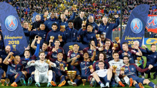 ПСЖ разгромил "Монако" и в пятый раз подряд стал победителем Кубка лиги