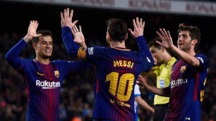 "Барселона" повторила рекорд Ла Лиги 38-летней давности в матче 31 тура чемпионата Испании