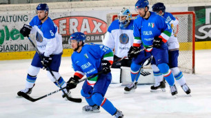 Видео матча, или как сборная Казахстана по хоккею победила Италию перед ЧМ-2018