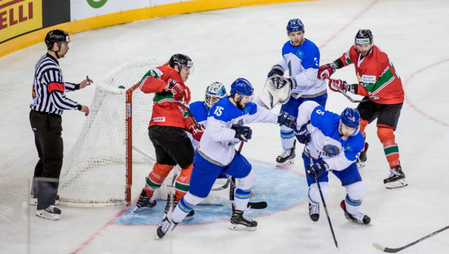 Прямая трансляция второго матча сборной Казахстана по хоккею на чемпионате мира