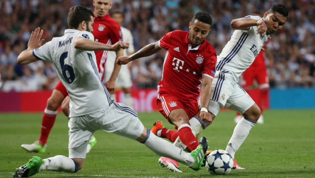 Букмекеры оценили шансы "Баварии" и "Реала" на победу в первом полуфинальном матче Лиги чемпионов