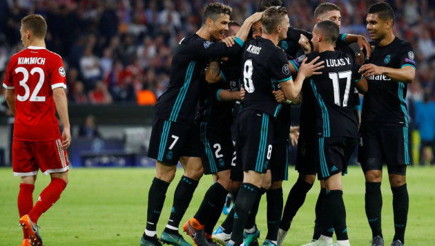 "Реал" одержал волевую победу над "Баварией" в первом полуфинальном матче Лиги чемпионов