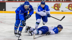 Букмекеры сделали прогноз на предпоследний матч сборной Казахстана по хоккею на ЧМ-2018