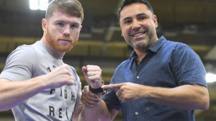 Сауль Альварес и Оскар Де Ла Хойя. Фото: boxingscene.com