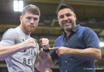 Сауль Альварес и Оскар Де Ла Хойя. Фото: boxingscene.com