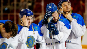 Сборная Казахстана по хоккею может вылететь во второй дивизион чемпионата мира
