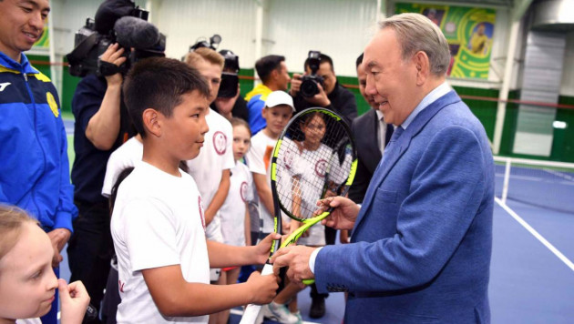 В каждом регионе должен быть построен теннисный центр - Назарбаев