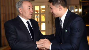 Назарбаев поздравил Головкина с досрочной победой над Мартиросяном