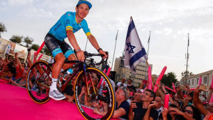 Гонщик "Астаны" занял шестое место на этапе "Джиро д`Италия"