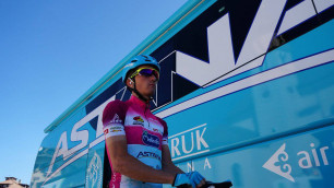 Испанец Бильбао показал лучший результат из гонщиков "Астаны" на седьмом этапе "Джиро д'Италия"