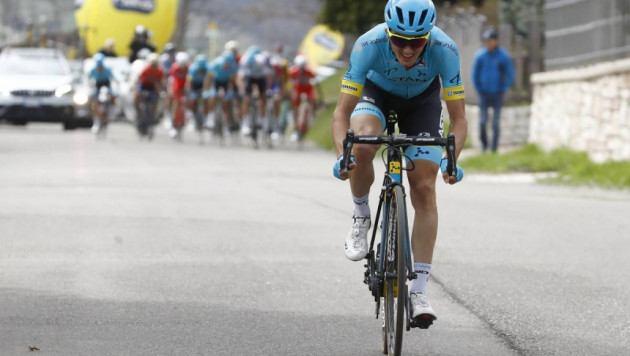 Гонщик "Астаны" Бильбао поднялся на восьмое место в общем зачете "Джиро д'Италия" после десятого этапа