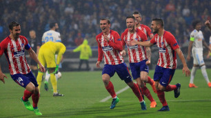 Дубль Гризманна помог "Атлетико" разгромить "Марсель" в финале Лиги Европы