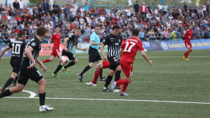 Гол с пенальти на 119-й минуте помог выявить первого полуфиналиста Кубка Казахстана по футболу