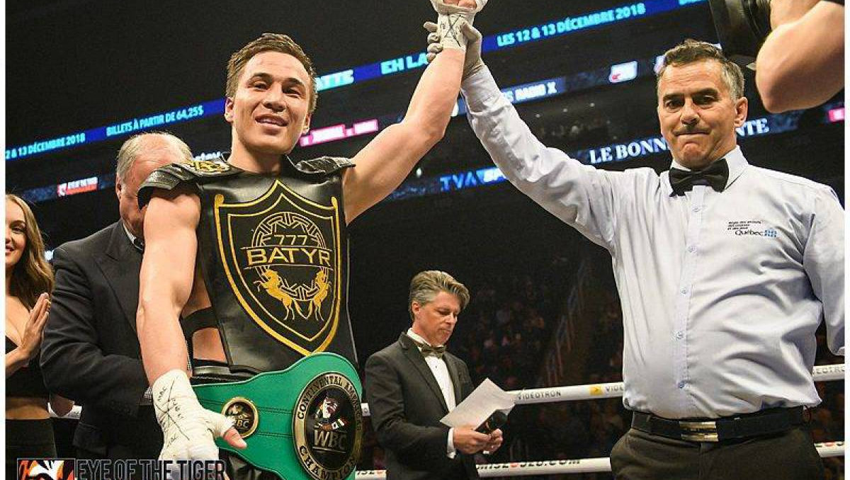 Казахстанский нокаутер Джукембаев завоевал вакантный пояс чемпиона WBC Continental Americas