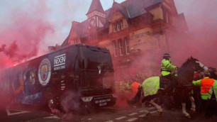 "Ливерпуль" может провести матч ЛЧ без зрителей из-за атаки фанатов на автобус "Ман Сити"