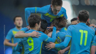 Гол с пенальти помог молодежной сборной Казахстана уйти от поражения в матче с Азербайджаном