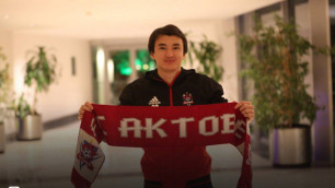 Улан Конысбаев. Фото с официального сайта "Актобе"