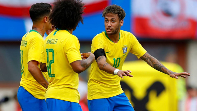 Гол Неймара в "домик" вратарю помог Бразилии разгромить Австрию в последнем матче перед ЧМ-2018