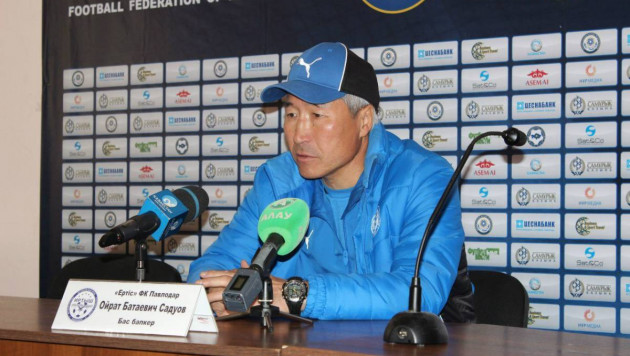 "Иртыш" официально объявил о возвращении Садуова на должность главного тренера