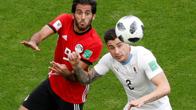 Уругвай вырвал победу у игравшего без Салаха Египта на ЧМ-2018