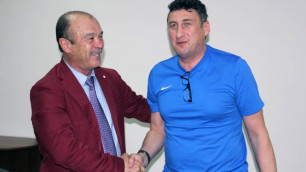 "Ордабасы" официально объявил о назначении Цхададзе на пост главного тренера