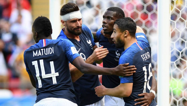 Сборная Франции вырвала победу над Австралией в матче ЧМ-2018 с двумя пенальти