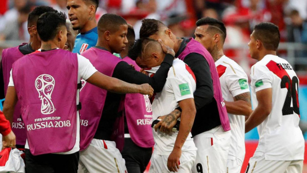 Сборная Перу проиграла Дании на ЧМ-2018 в матче с нереализованным пенальти