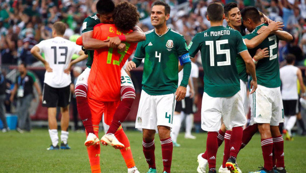 39-летний игрок сборной Мексики в победном матче с Германией повторил рекорд ЧМ