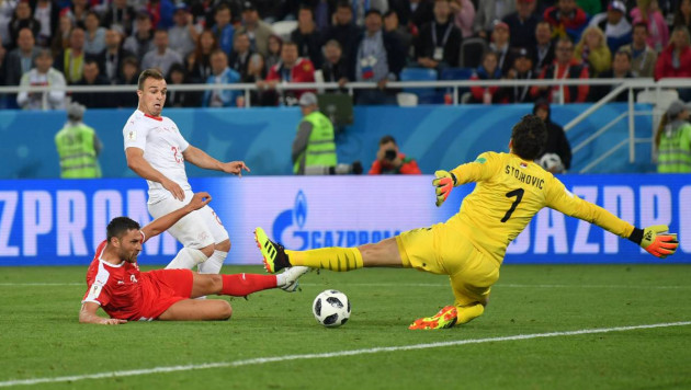 Гол на 90-й минуте принес Швейцарии волевую победу над Сербией в матче ЧМ-2018