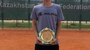 Казахстанский теннисист Ташбулатов выиграл турнир ITF G3 Juniors 