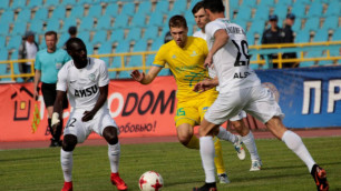 "Астана" вырвала победу у "Ордабасы" в матче с восемью голами и оторвалась от "Кайрата"