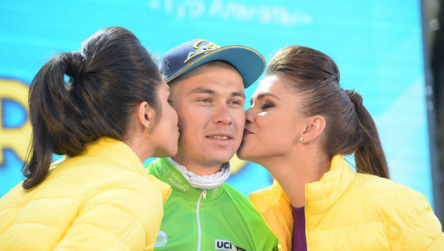 Велогонщик "Астаны" Алексей Луценко выиграл групповую гонку на чемпионате Казахстана