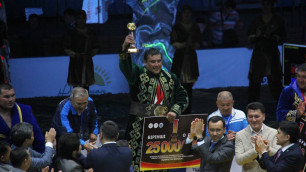 Шынкеев победил самого тяжелого участника "Казахстан Барысы-2018" и стал обладателем 25 миллионов тенге