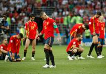 Футболисты сборной Испании. Фото: Reuters