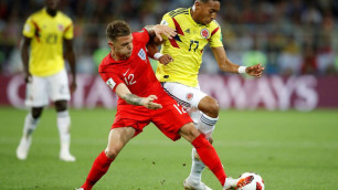 Колумбийcкого футболиста уличили в грязном приеме в матче ЧМ-2018 против Англии