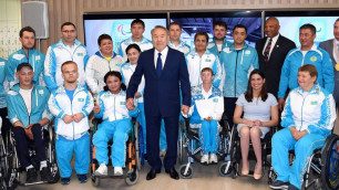 Назарбаеву показали новый паралимпийский центр 