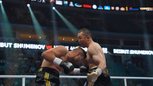 Шуменов отметил возвращение на ринг победой нокаутом и завоеванием титула чемпиона WBA