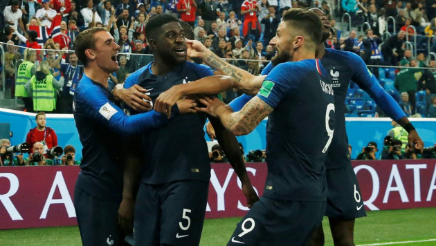 Сборная Франции победила Бельгию и вышла в финал чемпионата мира-2018 по футболу