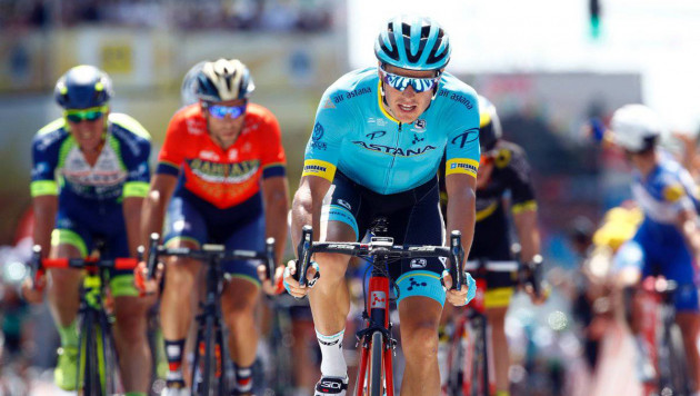 Капитан "Астаны" улучшил позицию в общем зачете "Тур де Франс"