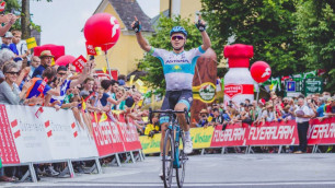 Казахстанец Алексей Луценко из "Астаны" выиграл этап на "Туре Австрии"