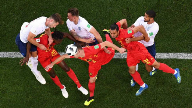 Прямая трансляция матча за третье место ЧМ-2018 по футболу Бельгия - Англия